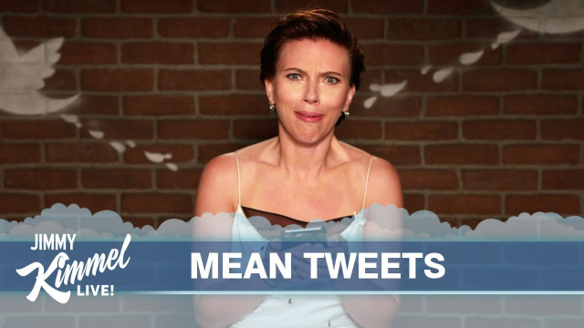 Scarlett Johansson - Celebrities Read Mean Tweets About Themselves (videos)